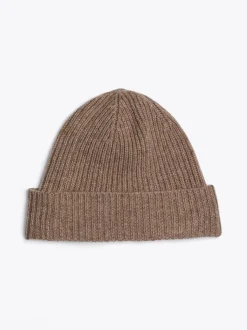 Czapki|Czapki I Szaliki*Tommy Hilfiger Czapka Beanie Z Czystego Kaszmiru LEGACY BROWN MELANGE