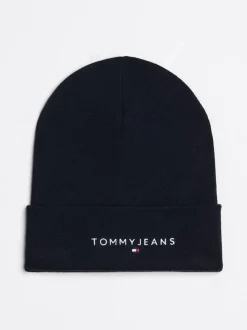 Czapki|Czapki I Szaliki*Tommy Hilfiger Czapka Beanie Z Haftowanym Logo DARK NIGHT NAVY
