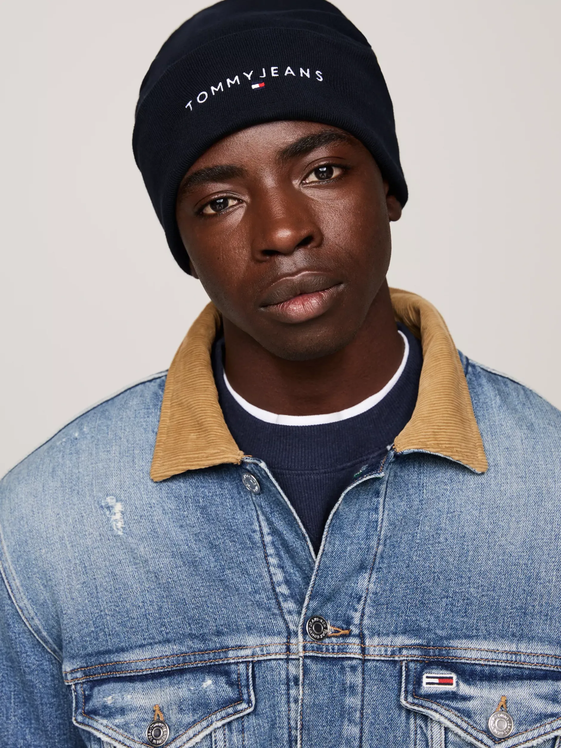 Czapki|Czapki I Szaliki*Tommy Hilfiger Czapka Beanie Z Haftowanym Logo DARK NIGHT NAVY