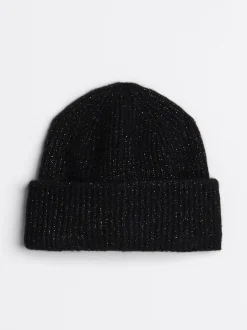 Czapki|Czapki I Szaliki*Tommy Hilfiger Czapka Beanie Z Monogramem TH BLACK