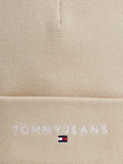 Czapki|Czapki I Szaliki*Tommy Hilfiger Czapka Beanie Z Wyhaftowanym Logo NEWSPRINT