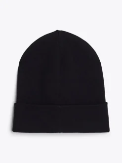 Czapki|Czapki I Szaliki*Tommy Hilfiger Czapka Beanie Z Wyhaftowanym Logo BLACK