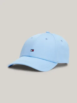 Czapki Z Daszkiem|Czapki I Szaliki*Tommy Hilfiger Czapka Bejsbolowa Essential Z Haftowaną Flagą VESSEL BLUE