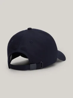 Czapki Z Daszkiem|Czapki I Szaliki*Tommy Hilfiger Czapka Bejsbolowa Essential Z Haftowaną Flagą SPACE BLUE