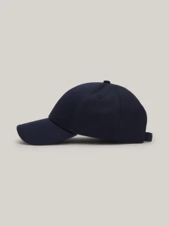Czapki Z Daszkiem|Czapki I Szaliki*Tommy Hilfiger Czapka Bejsbolowa Essential Z Haftowaną Flagą SPACE BLUE