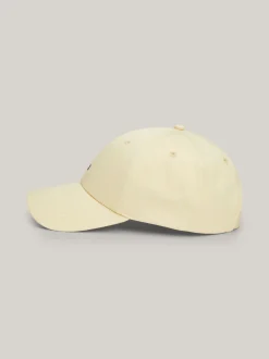 Czapki Z Daszkiem|Czapki I Szaliki*Tommy Hilfiger Czapka Bejsbolowa Essential Z Haftowaną Flagą LEMON ZEST
