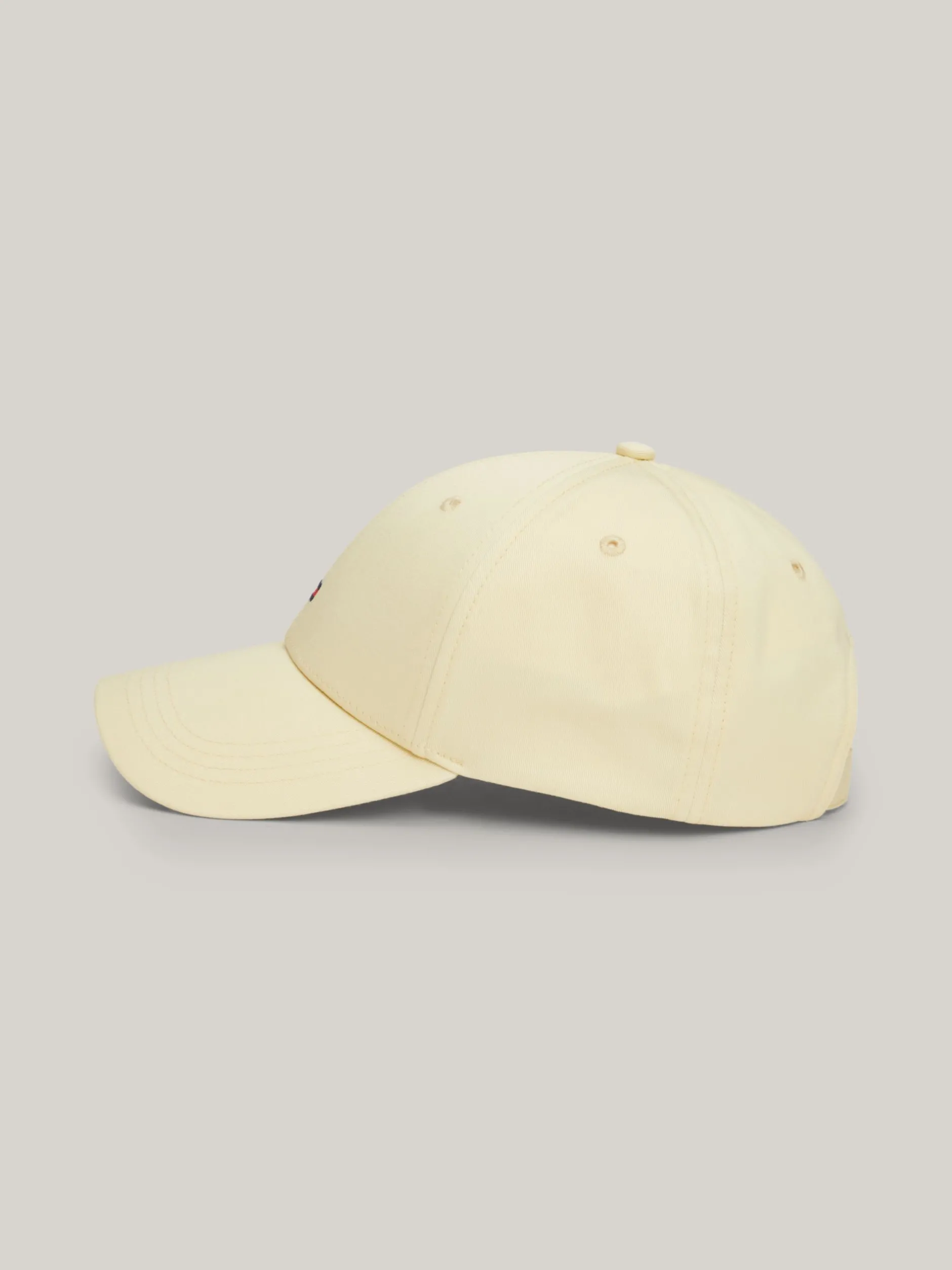 Czapki Z Daszkiem|Czapki I Szaliki*Tommy Hilfiger Czapka Bejsbolowa Essential Z Haftowaną Flagą LEMON ZEST