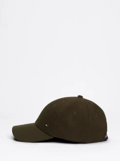 Czapki Z Daszkiem|Czapki I Szaliki*Tommy Hilfiger Czapka Corporate Z Daszkiem ARMY GREEN
