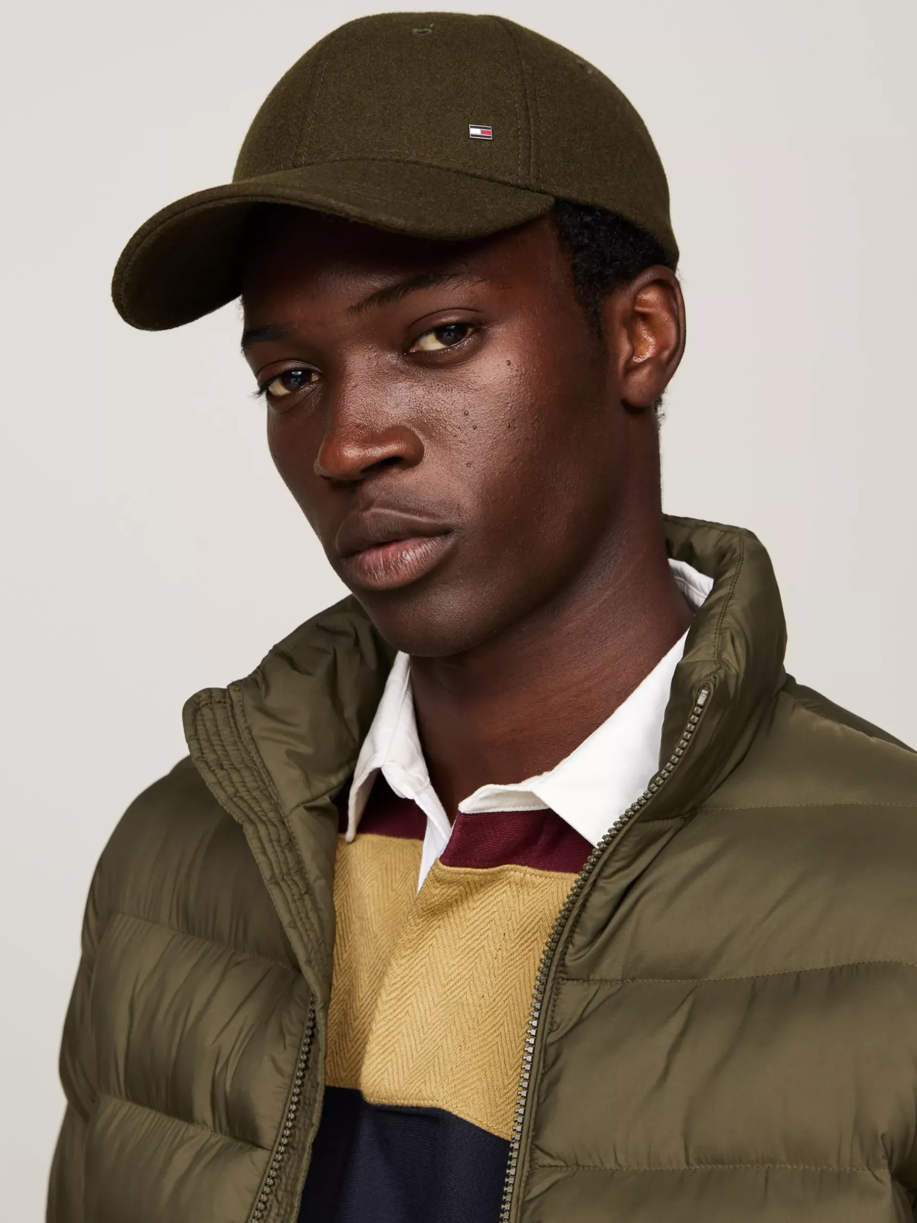 Czapki Z Daszkiem|Czapki I Szaliki*Tommy Hilfiger Czapka Corporate Z Daszkiem ARMY GREEN