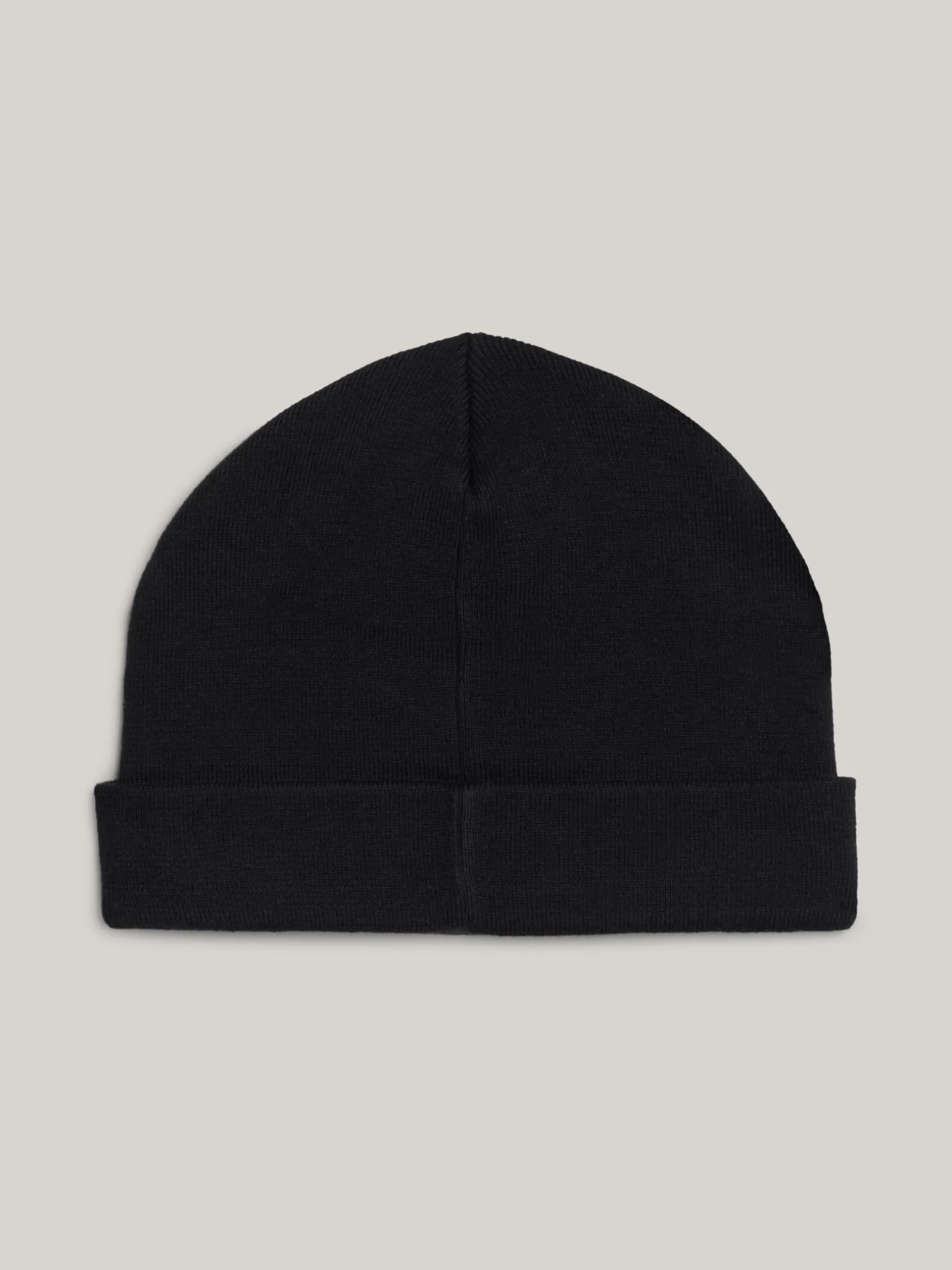 Czapki|Czapki I Szaliki*Tommy Hilfiger Czapka Typu Beanie Heritage Z Logo BLACK
