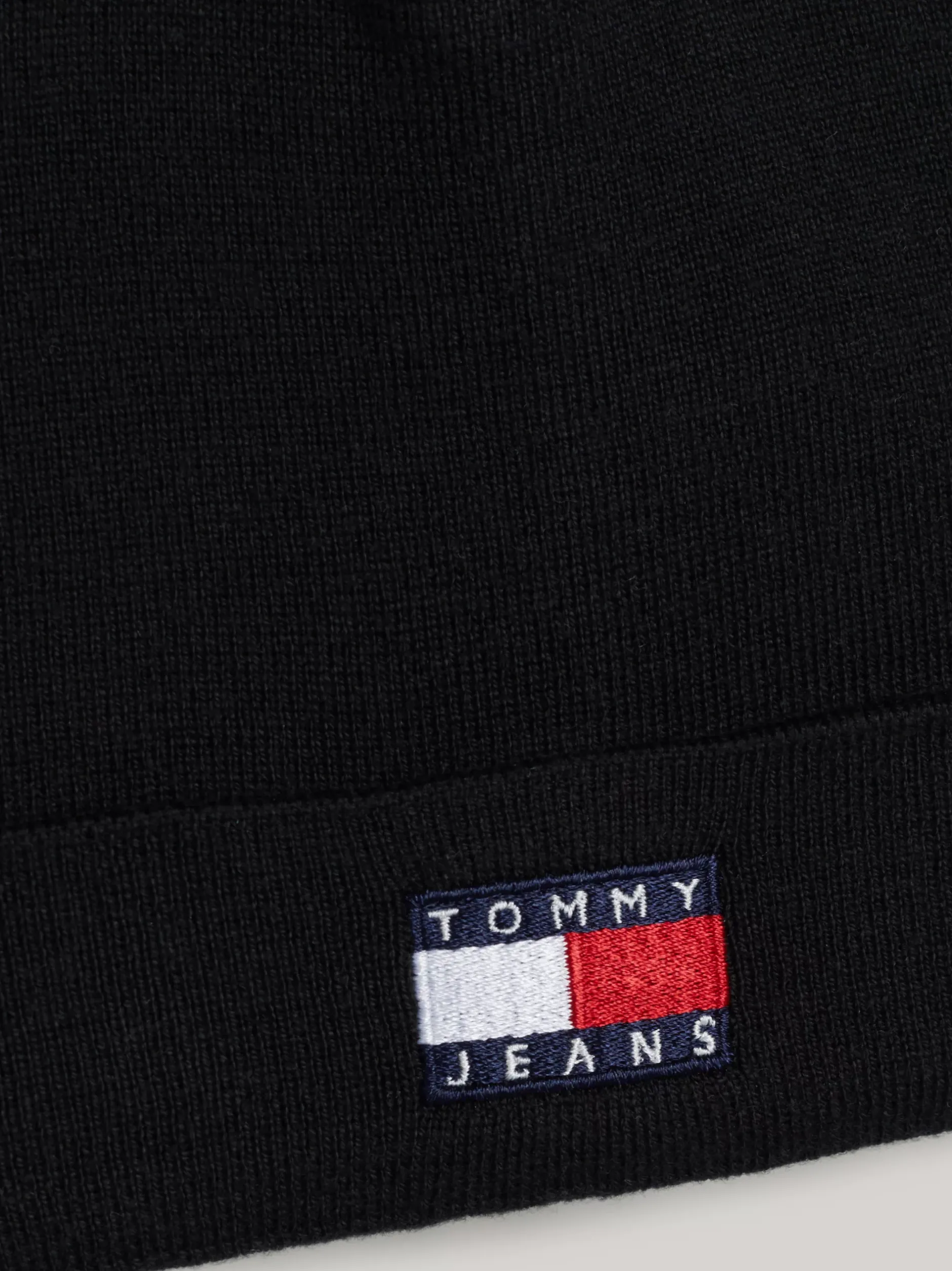 Czapki|Czapki I Szaliki*Tommy Hilfiger Czapka Typu Beanie Heritage Z Logo BLACK