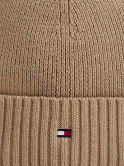 Czapki|Czapki I Szaliki*Tommy Hilfiger Czapka Typu Beanie Z Flagą BEIGE