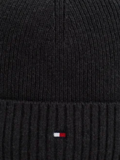 Czapki|Czapki I Szaliki*Tommy Hilfiger Czapka Typu Beanie Z Flagą CHARCOAL GRAY