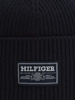 Czapki|Czapki I Szaliki*Tommy Hilfiger Czapka Typu Beanie Z Logo Hilfiger Monotype SPACE BLUE