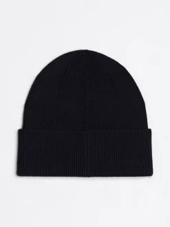 Czapki|Czapki I Szaliki*Tommy Hilfiger Czapka Typu Beanie Z Naszywką Z Logo SPACE BLUE