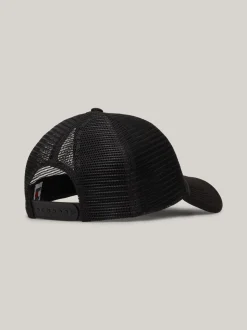 Czapki Z Daszkiem|Czapki I Szaliki*Tommy Hilfiger Czapka Typu Trucker Z Daszkiem I Siateczką BLACK