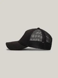 Czapki Z Daszkiem|Czapki I Szaliki*Tommy Hilfiger Czapka Typu Trucker Z Daszkiem I Siateczką BLACK