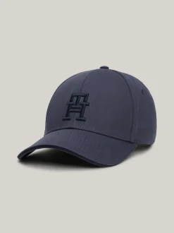 Czapki Z Daszkiem|Czapki I Szaliki*Tommy Hilfiger Czapka Z Daszkiem I Haftem Z Monogramem TH AEGEAN SEA