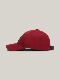 Czapki Z Daszkiem|Czapki I Szaliki*Tommy Hilfiger Czapka Z Daszkiem I Haftem Z Monogramem TH ROUGE