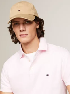 Czapki Z Daszkiem|Czapki I Szaliki*Tommy Hilfiger Czapka Z Daszkiem O 6-panelowej Konstrukcji CLASSIC KHAKI