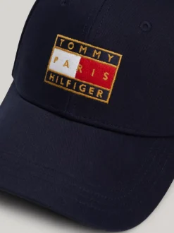 Czapki Z Daszkiem|Czapki I Szaliki*Tommy Hilfiger Czapka Z Daszkiem Paris 1985 Collection DESERT SKY