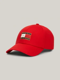 Czapki Z Daszkiem|Czapki I Szaliki*Tommy Hilfiger Czapka Z Daszkiem Paris 1985 Collection PRIMARY RED