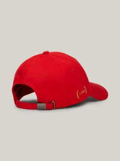 Czapki Z Daszkiem|Czapki I Szaliki*Tommy Hilfiger Czapka Z Daszkiem Paris 1985 Collection PRIMARY RED