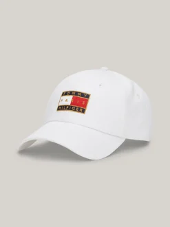 Czapki Z Daszkiem|Czapki I Szaliki*Tommy Hilfiger Czapka Z Daszkiem Paris 1985 Collection TH OPTIC WHITE