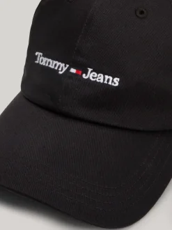 Czapki Z Daszkiem|Czapki I Szaliki*Tommy Hilfiger Czapka Z Daszkiem Z Bawełny BLACK