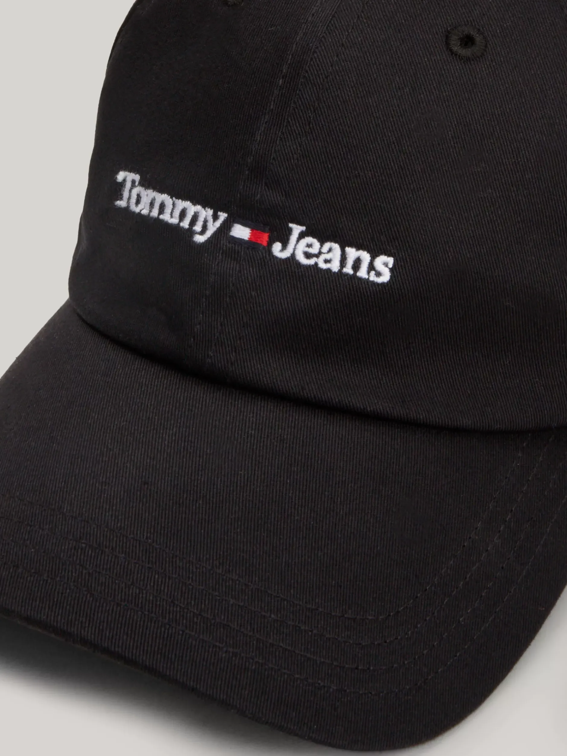 Czapki Z Daszkiem|Czapki I Szaliki*Tommy Hilfiger Czapka Z Daszkiem Z Bawełny BLACK
