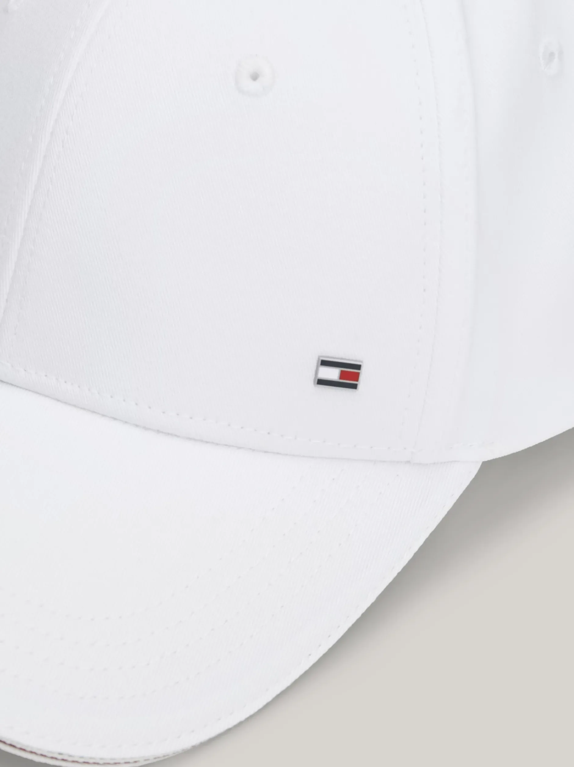 Czapki Z Daszkiem|Czapki I Szaliki*Tommy Hilfiger Czapka Z Daszkiem Z Flagą OPTIC WHITE