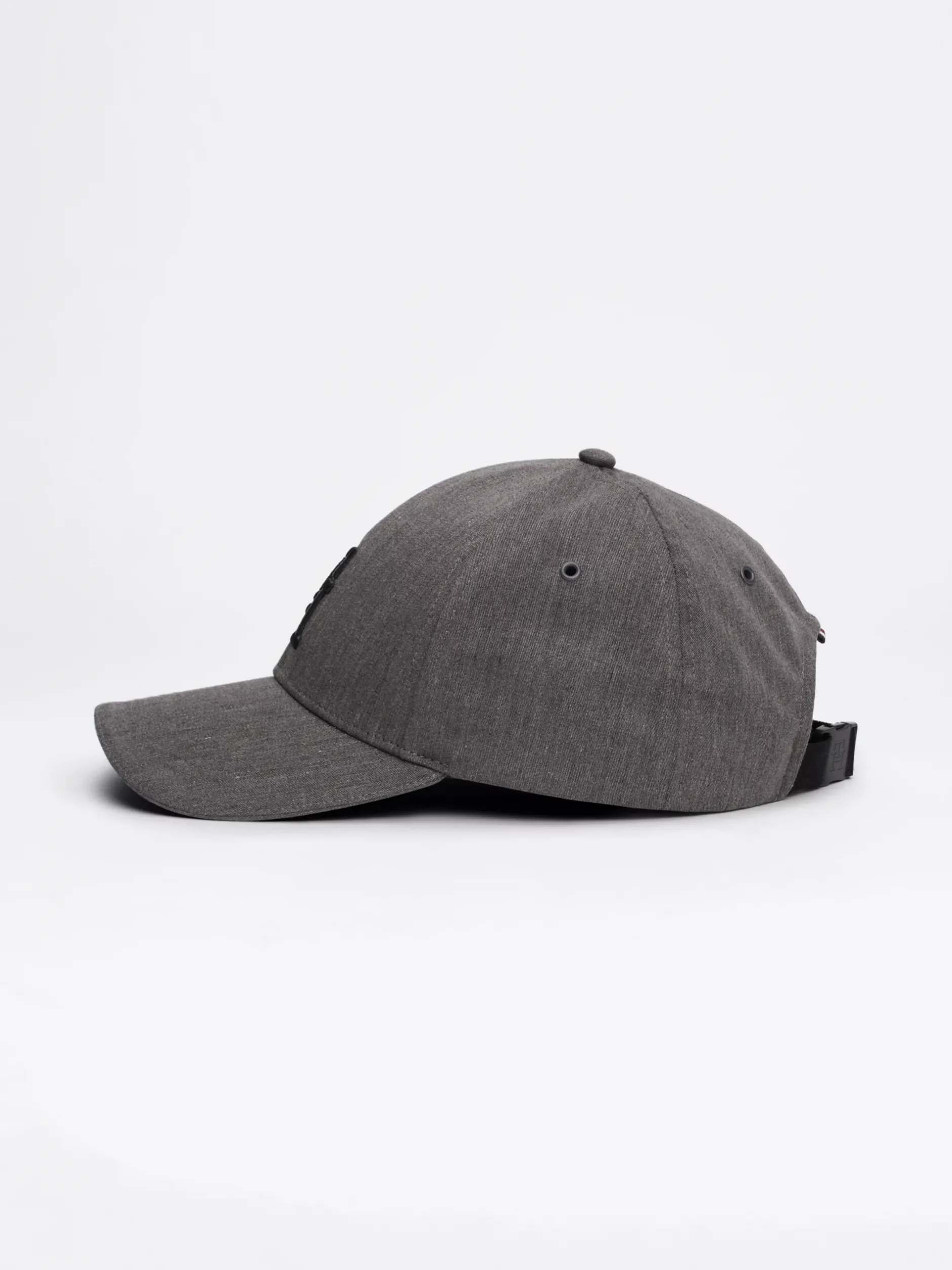 Czapki Z Daszkiem|Czapki I Szaliki*Tommy Hilfiger Czapka Z Daszkiem Z Haftem Z Monogramem TH BLACK