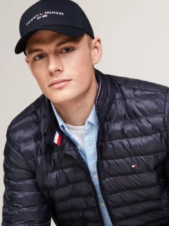 Czapki Z Daszkiem|Czapki I Szaliki*Tommy Hilfiger Czapka Z Daszkiem Z Kolekcji TH Established DESERT SKY