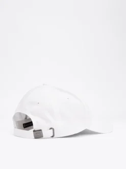 Czapki Z Daszkiem|Czapki I Szaliki*Tommy Hilfiger Czapka Z Daszkiem Z Kolekcji TH Established WHITE