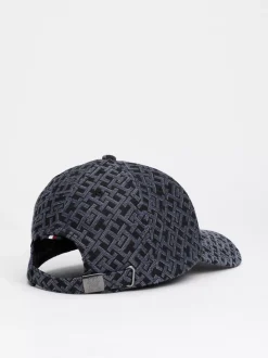 Czapki Z Daszkiem|Czapki I Szaliki*Tommy Hilfiger Czapka Z Daszkiem Z Monogramem TH BLACK