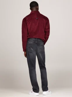 Jeansy*Tommy Hilfiger Czarne Jeansy Ryan O Wąskim Kroju DENIM BLACK
