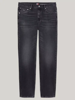 Jeansy*Tommy Hilfiger Czarne Jeansy Ryan O Wąskim Kroju DENIM BLACK