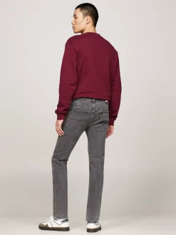 Jeansy*Tommy Hilfiger Czarne Jeansy Scanton O Wąskim Kroju DENIM BLACK