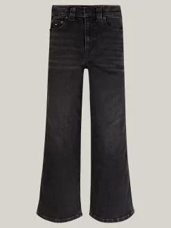 Jeansy*Tommy Hilfiger Czarne Jeansy Z Efektem Wyblaknięcia BLACKUSED