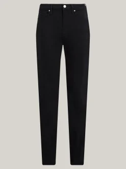 Jeansy*Tommy Hilfiger Czarne Jeansy Ze średnim Stanem STAY BLACK