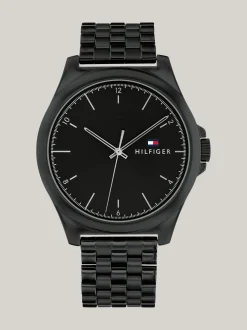Zegarki*Tommy Hilfiger Czarny Zegarek Z Bransoletą Ze Stali Nierdzewnej BLACK