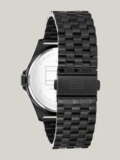 Zegarki*Tommy Hilfiger Czarny Zegarek Z Bransoletą Ze Stali Nierdzewnej BLACK
