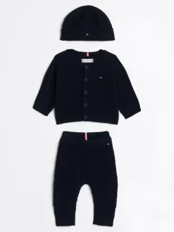 Dziewczynki|Chłopcy*Tommy Hilfiger 3-częściowy Zestaw Na Prezent DESERT SKY