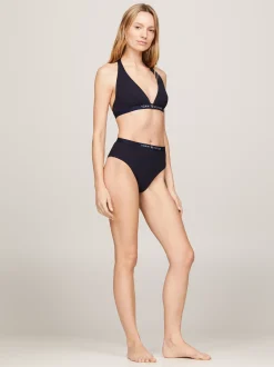 Stroje Kąpielowe*Tommy Hilfiger Dół Od Bikini O Fasonie Cheeky Z Wysokim Stanem DESERT SKY