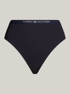 Stroje Kąpielowe*Tommy Hilfiger Dół Od Bikini O Fasonie Cheeky Z Wysokim Stanem DESERT SKY
