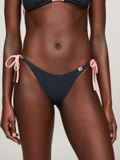 Stroje Kąpielowe*Tommy Hilfiger Dół Od Bikini Z Flagą DARK NIGHT NAVY