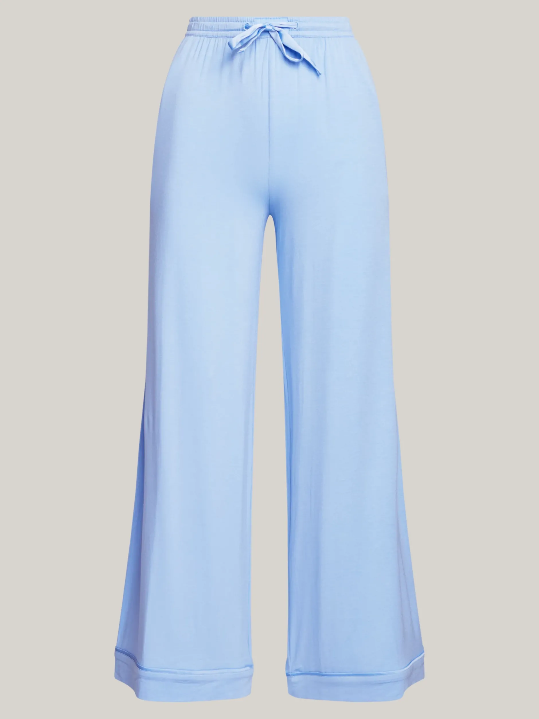 Piżamy & Odziez Nocna*Tommy Hilfiger Dół Od Piżamy Z Logo W Kolorze Tła LIGHT IRIS BLUE