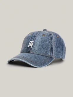 Czapki Z Daszkiem|Czapki I Szaliki*Tommy Hilfiger owa Bejsbolówka Z Logo TH Monogram DENIM