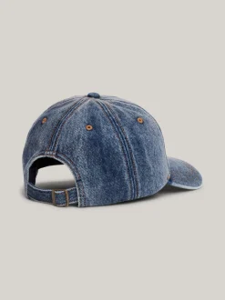 Czapki Z Daszkiem|Czapki I Szaliki*Tommy Hilfiger owa Bejsbolówka Z Logo TH Monogram DENIM