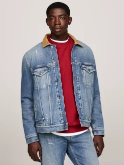 Kurtki & Płaszcze*Tommy Hilfiger Denimowa Kurtka Ryan Typu Trucker DENIM MEDIUM